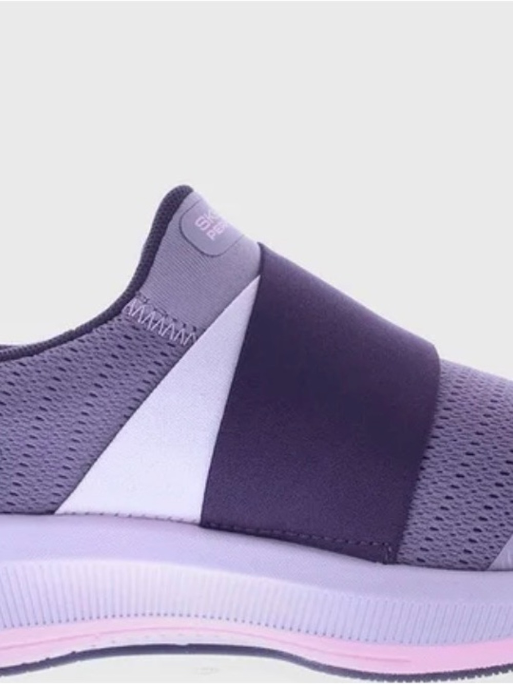 Skechers Ultra Flight Slip-On in Lavender and Dark Purple - Picture 2 of 7